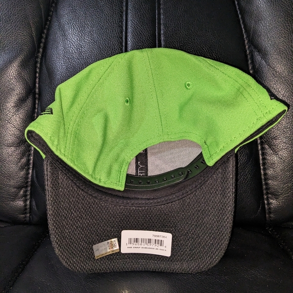 Kurt Busch New Era Number 9FORTY Snapback Adjustable Hat - Green - Picture 5 of 7